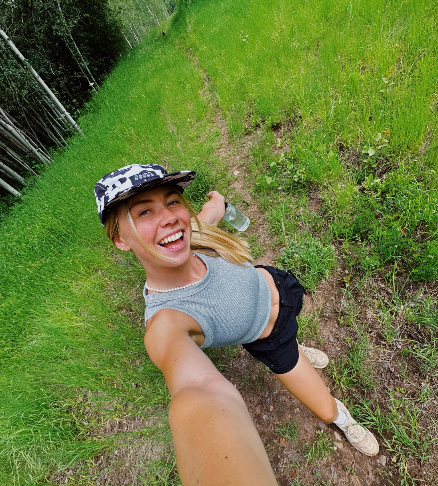 Hiking in Aspen 🏔️🤍 #LTKhiking #LTKoutdoors 

#LTKActive