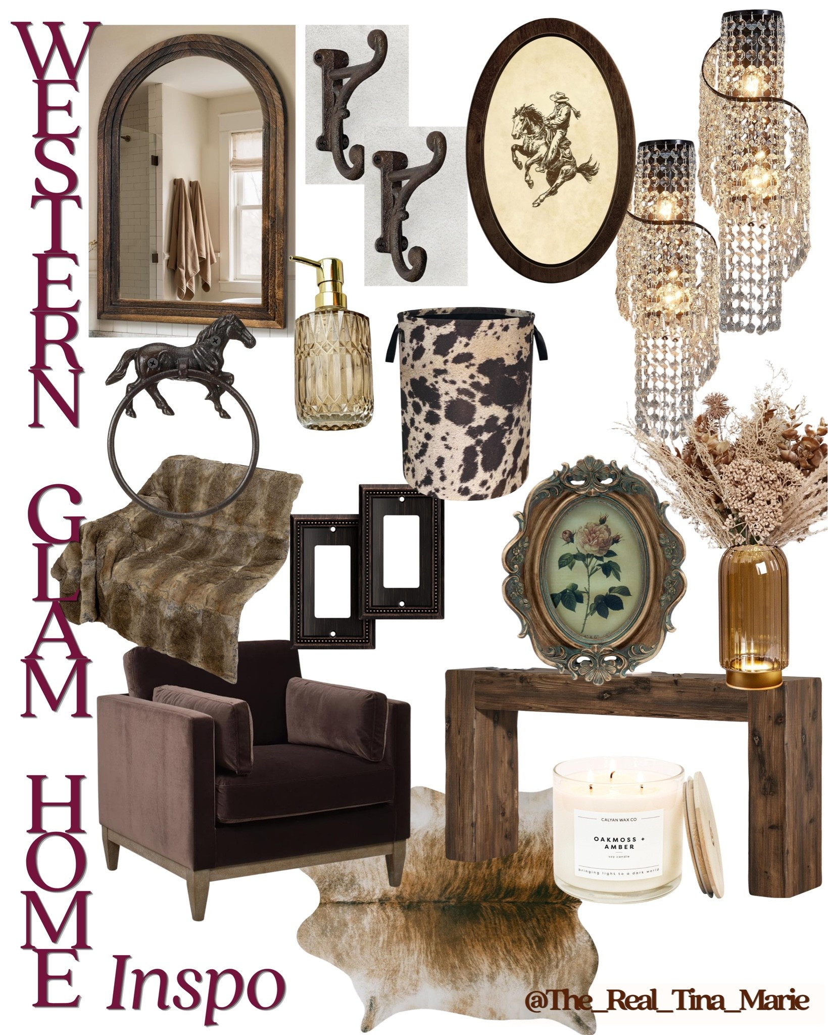 Bringing you more rustic, western glam decor for your next home makeover. Try these pieces by visiting my Amazon Storefront or using the DM prompt below to shop them on my LTK 🤎👇🏼

#WesternHome #ElevatedWestern #ModernFarmhouse #RusticDecor #AmazonInfluencer