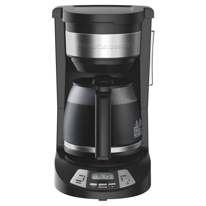 Hamilton Beach 12 Cup Programmable Coffee Maker - Black 46290 | Target
