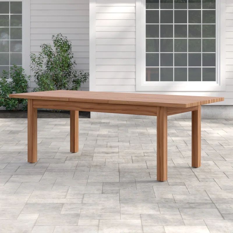 Statler Extendable Outdoor Dining Table | Wayfair North America