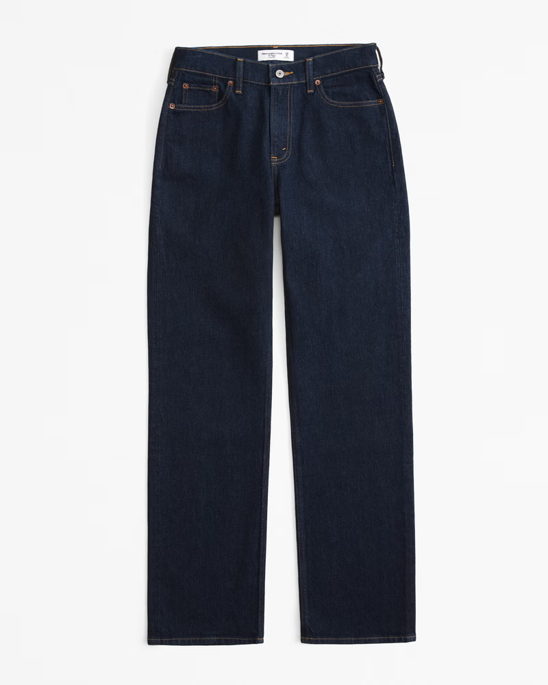 Women's Low Rise Baggy Jean | Women's New Arrivals | Abercrombie.com | Abercrombie & Fitch (US)