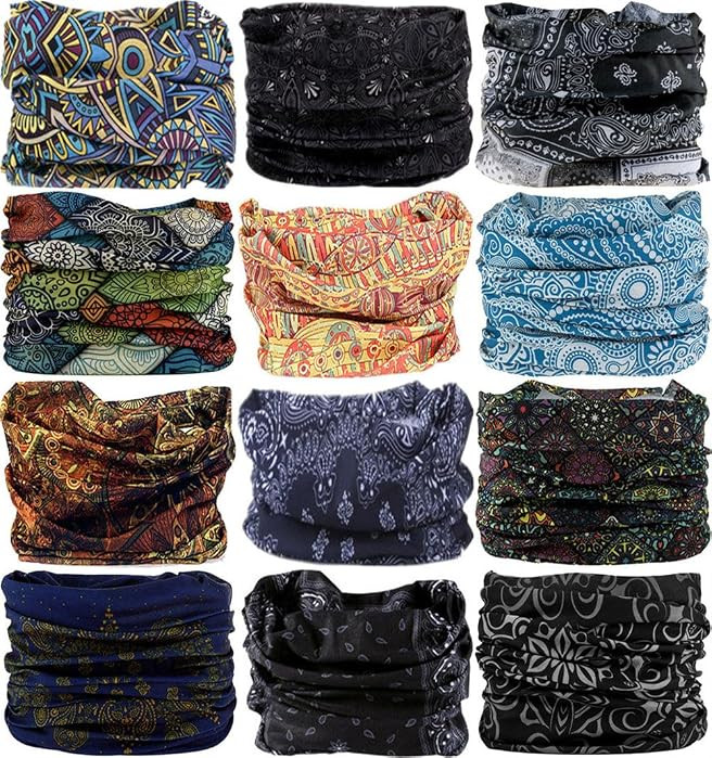 Head Wrap Headwear Headband Bandana Face Mask magic scarf for men & women | Amazon (US)