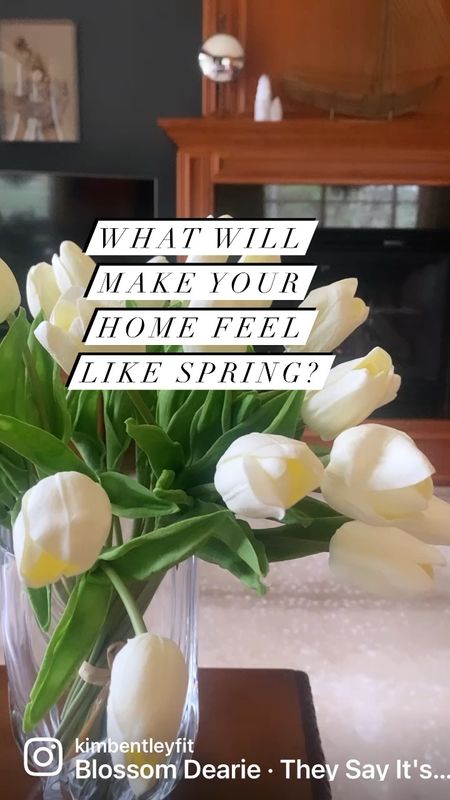 Tulips add the perfect touch of Spring to your home decor. These faux tulips are  available in several colors and they look so real!
kimbentley, living room, home decor, tulip flowers, wedding

#LTKVideo #LTKSeasonal