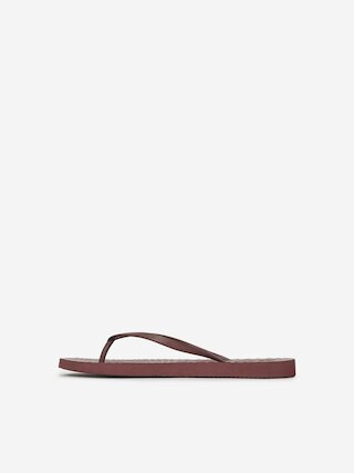 Sleepers Tapered Flip Flops – Burgundy – Women – ARKET GB | Arket UK