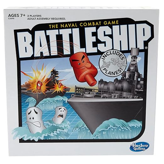 Battleship With Planes Strategy Board Game For Ages 7 and Up (Amazon Exclusive) | Amazon (US)