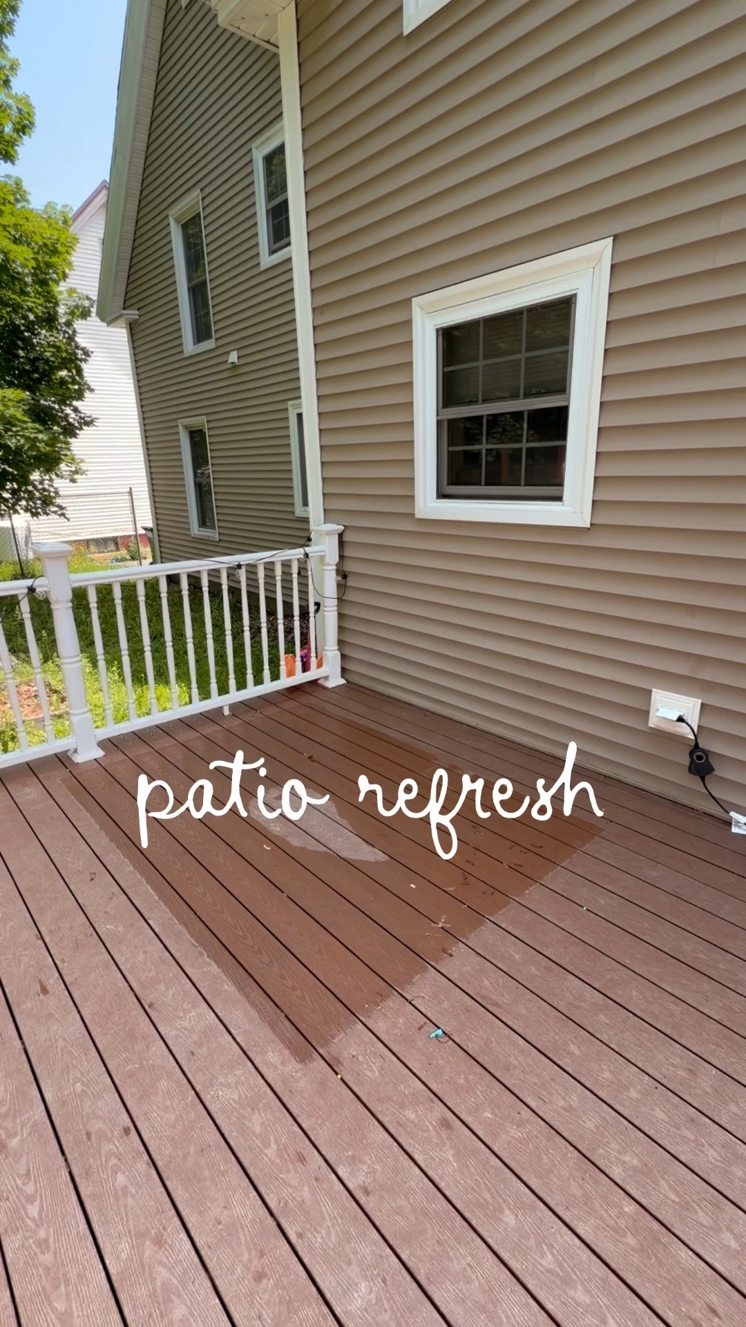 ✨ Patio refresh complete and ready for summer nights, morning coffee, and everything in between. The cozy corner I didn’t know I needed. 🤎🌿☀️

#PatioRefresh #OutdoorLiving #PatioDecor #CozyHome #SummerPatio

#LTKHome #LTKmomlife #LTKdayinmylife