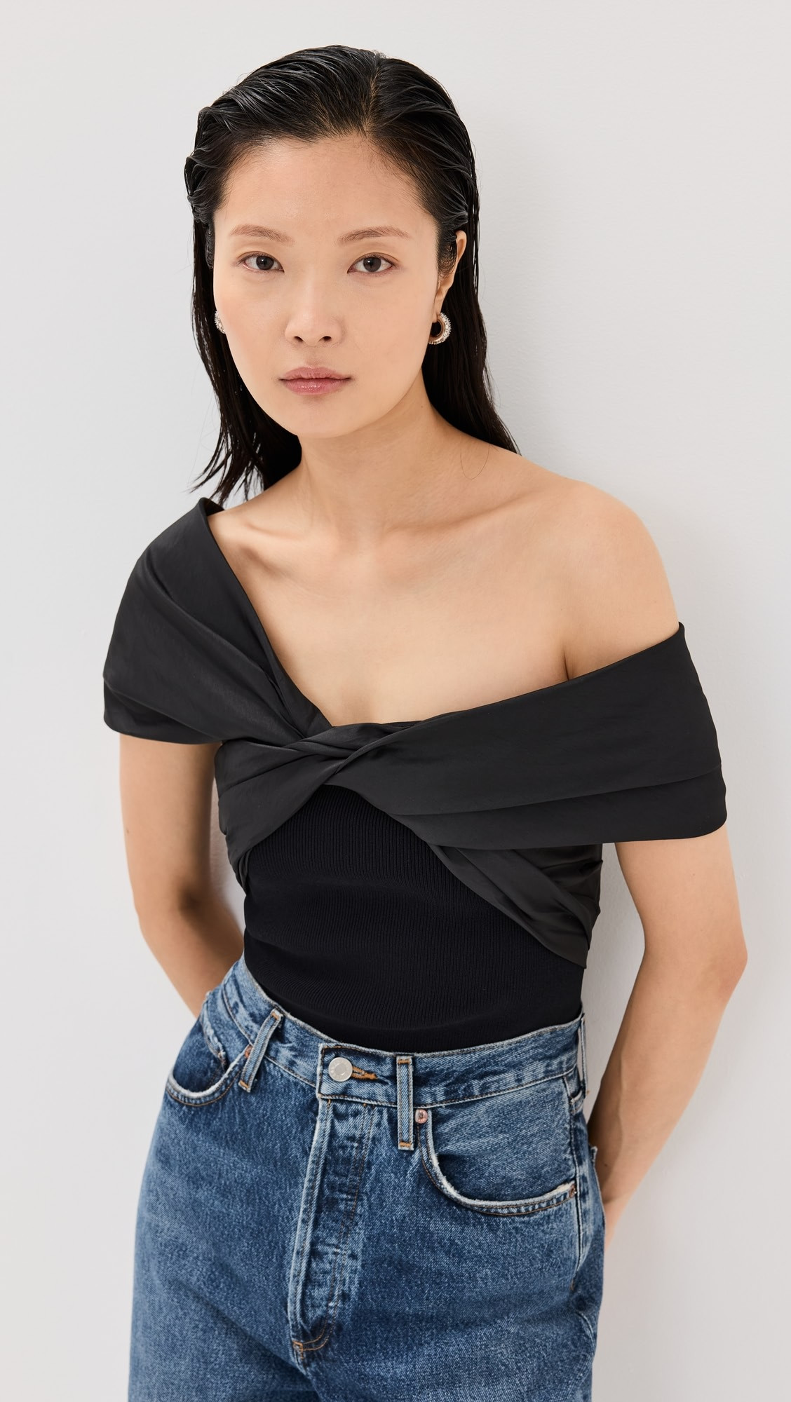 Celiana Knit Combo Top | Shopbop