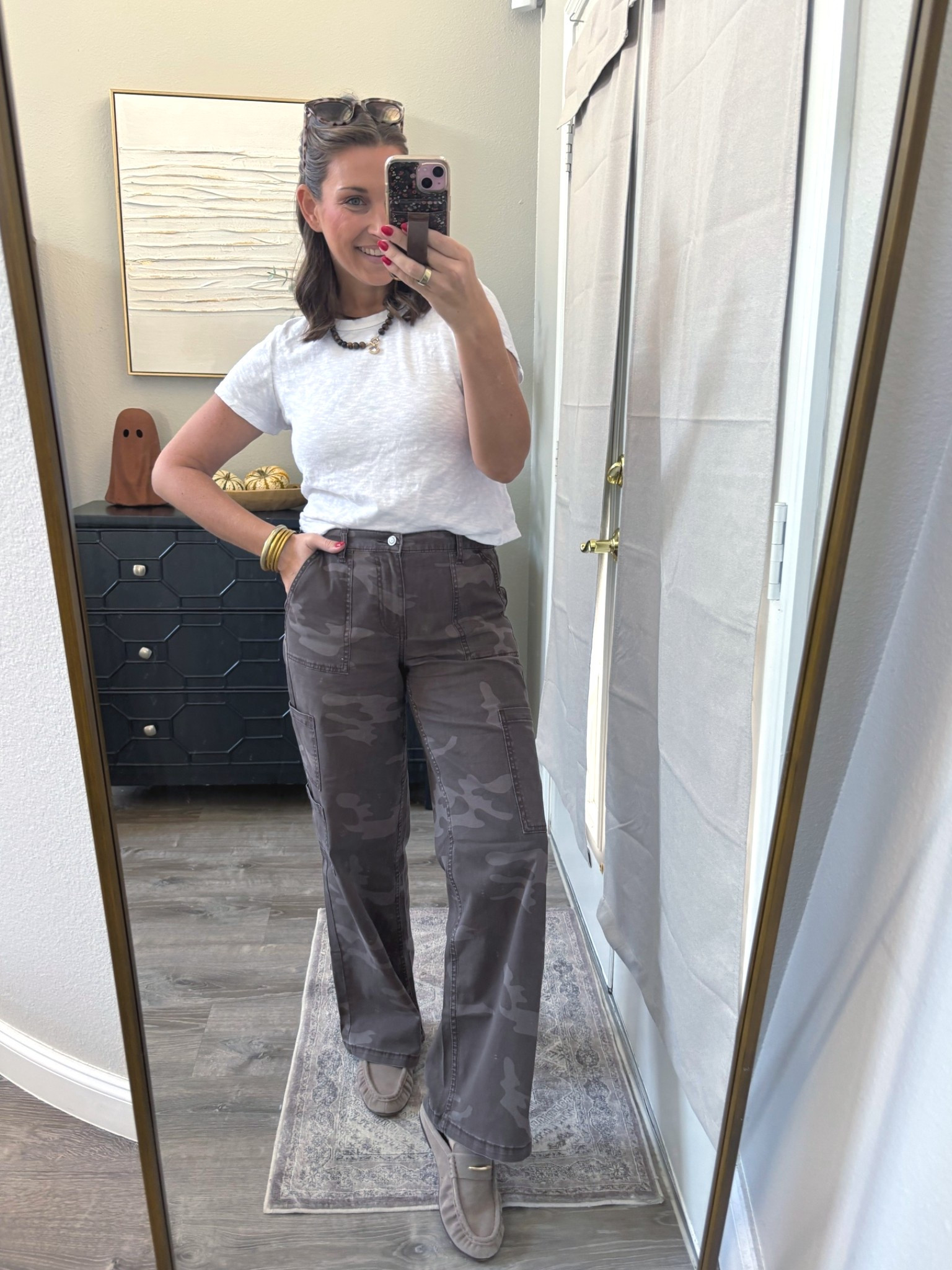 Elastic back muted camo pants- super comfy 🍁Fall outfit 

TTS

#LTKootd #LTKgrwm #LTKdayinmylife