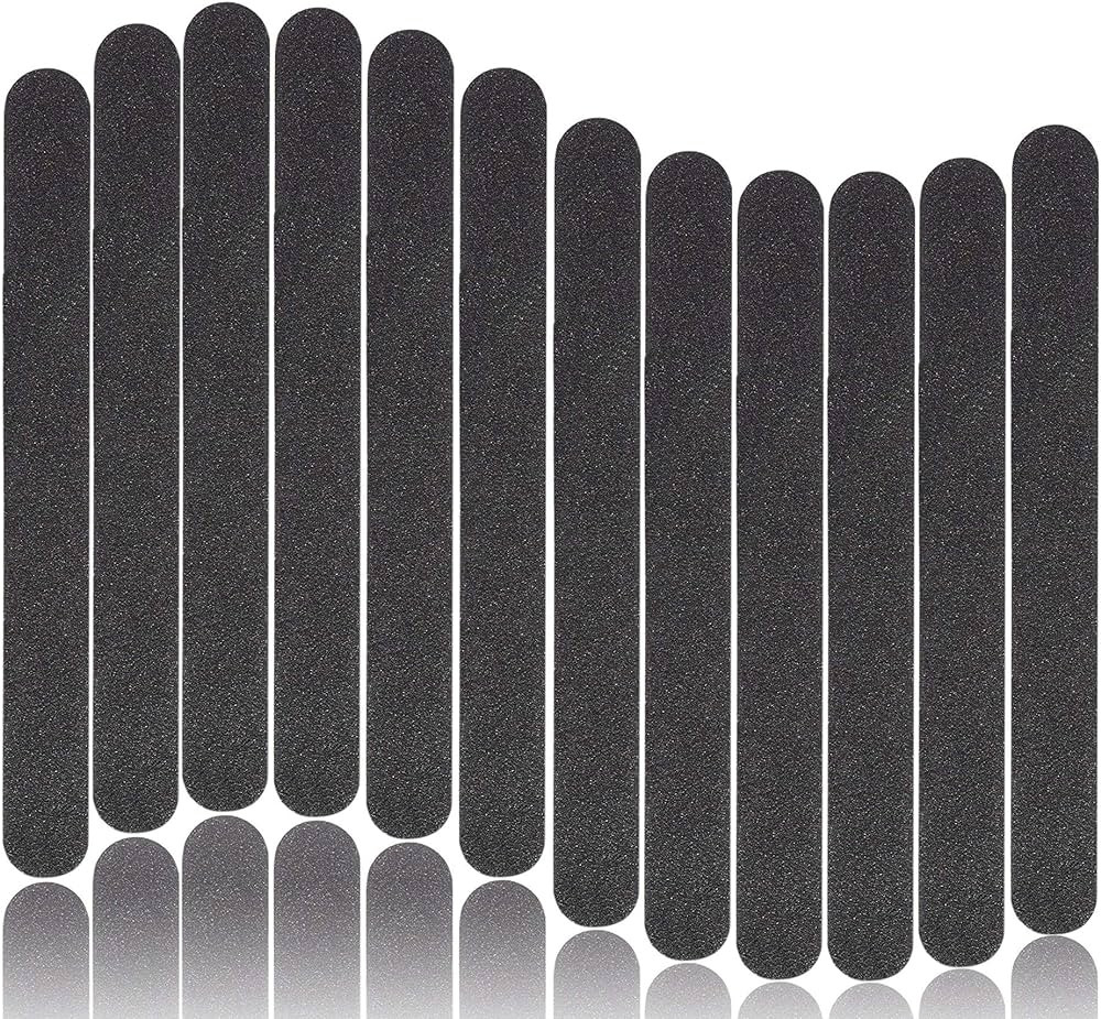 Nail File 21ct 100/180 Grit Emery Board Filer for Acrylic/Natural Fingernail | Amazon (US)