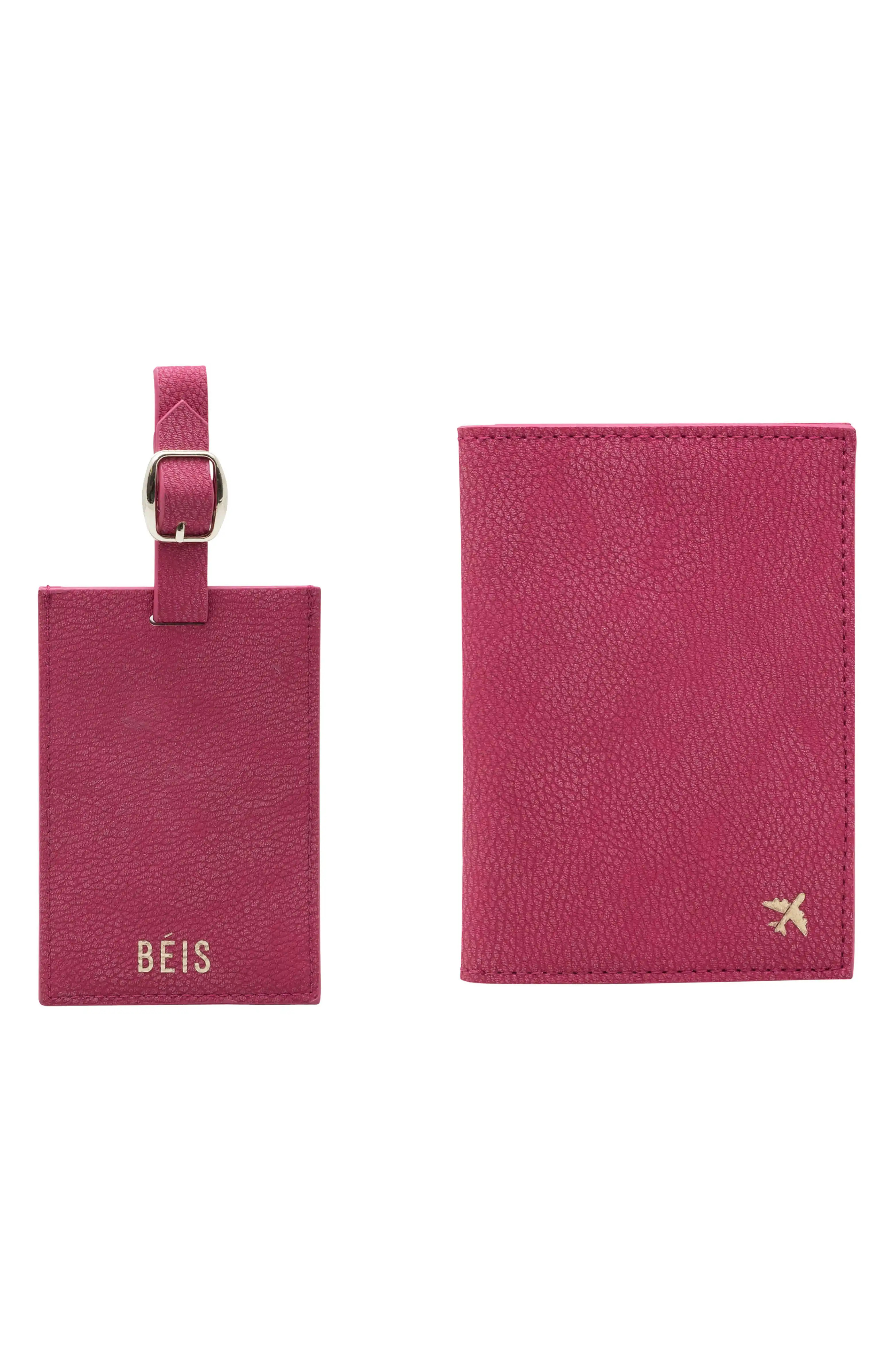 Travel Luggage Tag & Passport Holder Set | Nordstrom