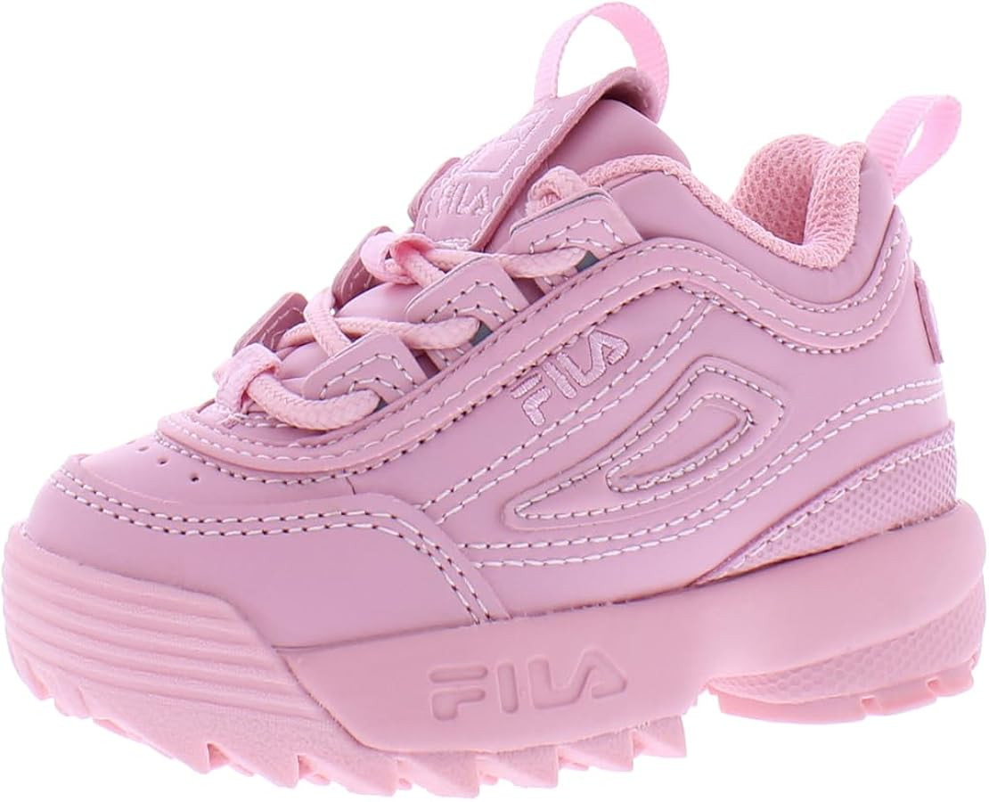 Fila Disruptor Ii Premium Infant/Toddler Shoes Size 10, Color: Pink | Amazon (US)