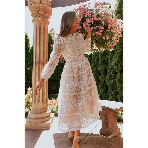 Sicily Dress - Champagne Lining | Maisonette