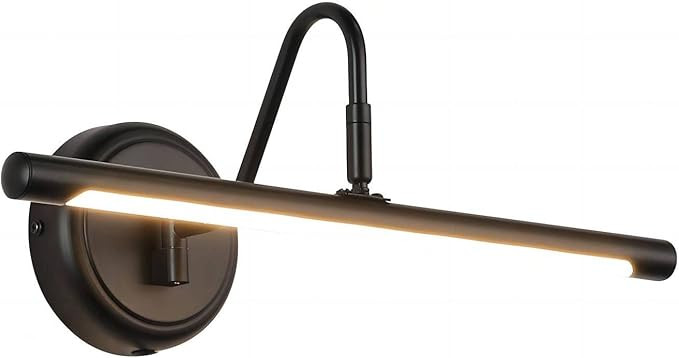 JOOSENLUX Picture Lights for Paintings Hardwired 16.5" Inch Long Dimmable Black Wall Lights with ... | Amazon (US)