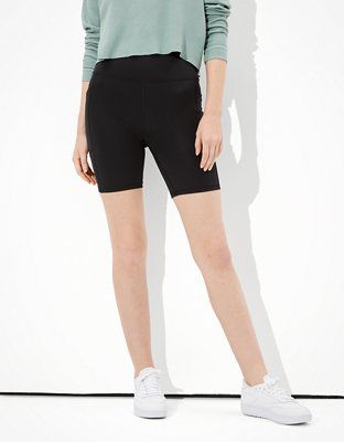 AE The Everything Pocket Highest Waist 7" Bike Short | American Eagle Outfitters (US & CA)