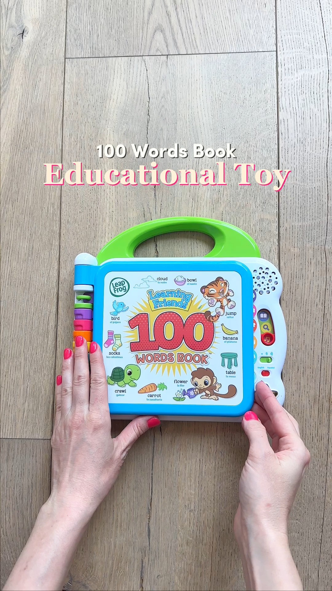 Such a fun way for little ones to learn new words 📘 Kids can touch pictures to hear words and sounds, helping boost vocabulary and curiosity in a fun, hands-on way ✨ Perfect for toddlers who love exploring and pressing all the buttons 🔊 #learningtoys #earlylearning #toddleractivities #languagelearning #kidsplay #smarttoys #parentapproved 

#LTKmomlife #LTKBaby #LTKKids