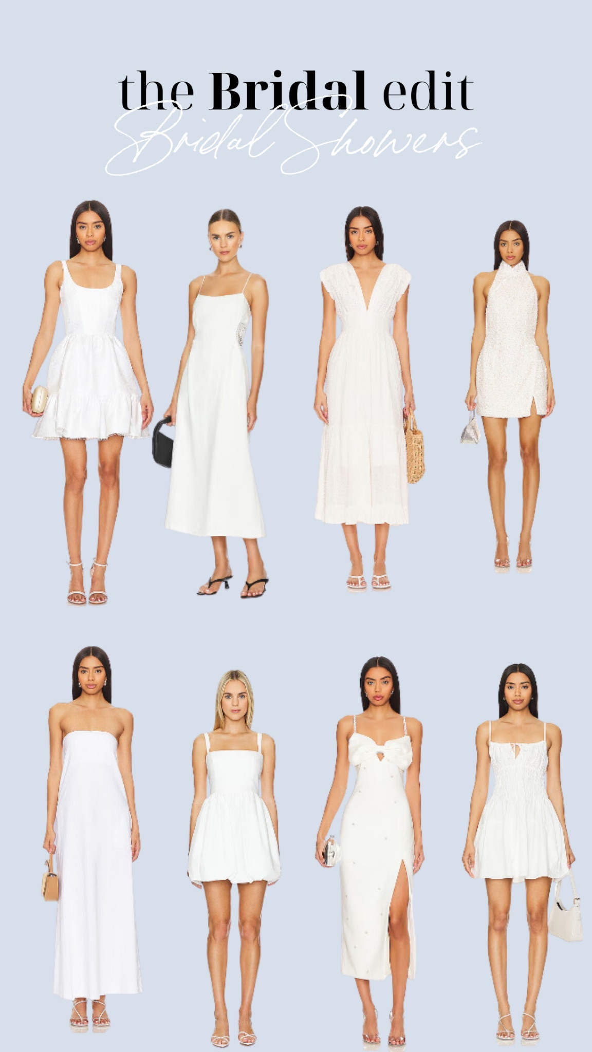 The Bridal Edit 🤍🕊️👰🏼‍♀️

white dress, bridal dress, brides, 2024 bride, revolve, revolve dress, bridal shower dress, bridal shower, what to wear to a bridal shower, rehearsal dinner dress, rehearsal dress, senior dress, bride, all things bridal

#LTKGiftGuide #LTKfindsunder100 #LTKwedding