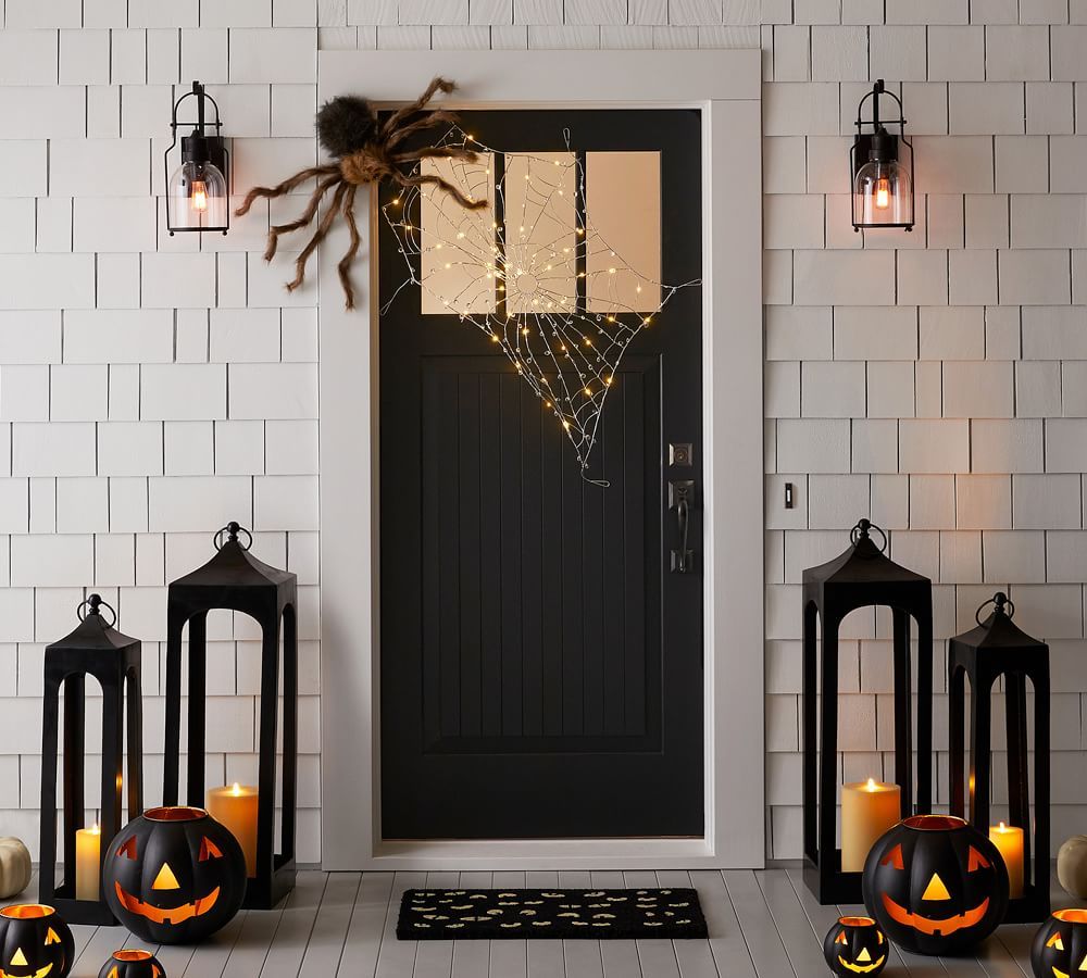 Metal Jack-O-Lanterns - Black | Pottery Barn (US)