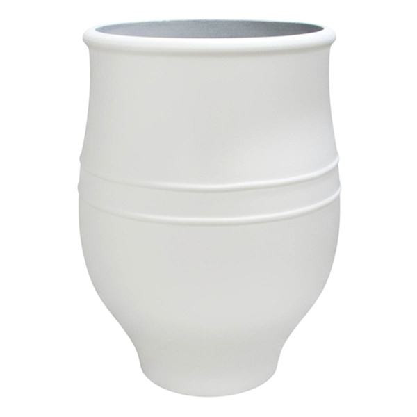 Onyx White Tall Jar Planter, 24" | At Home