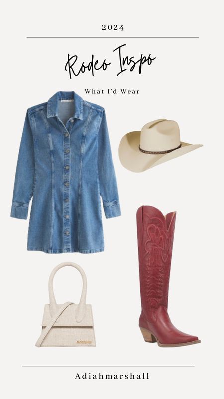 Rodeo outfit Inspo
XS tall in dress, TTS in boots 

#LTKSpringSale #LTKSeasonal #LTKstyletip