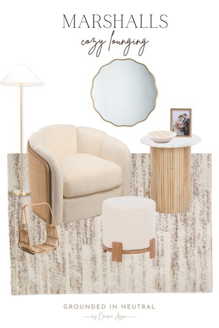 Marshalls has the cutest items! This rattan swivel accent chair looks so cozy. I also adore the scalloped wall mirror. It’s a perfect addition to any wall. 

#LTKStyleTip #LTKHome