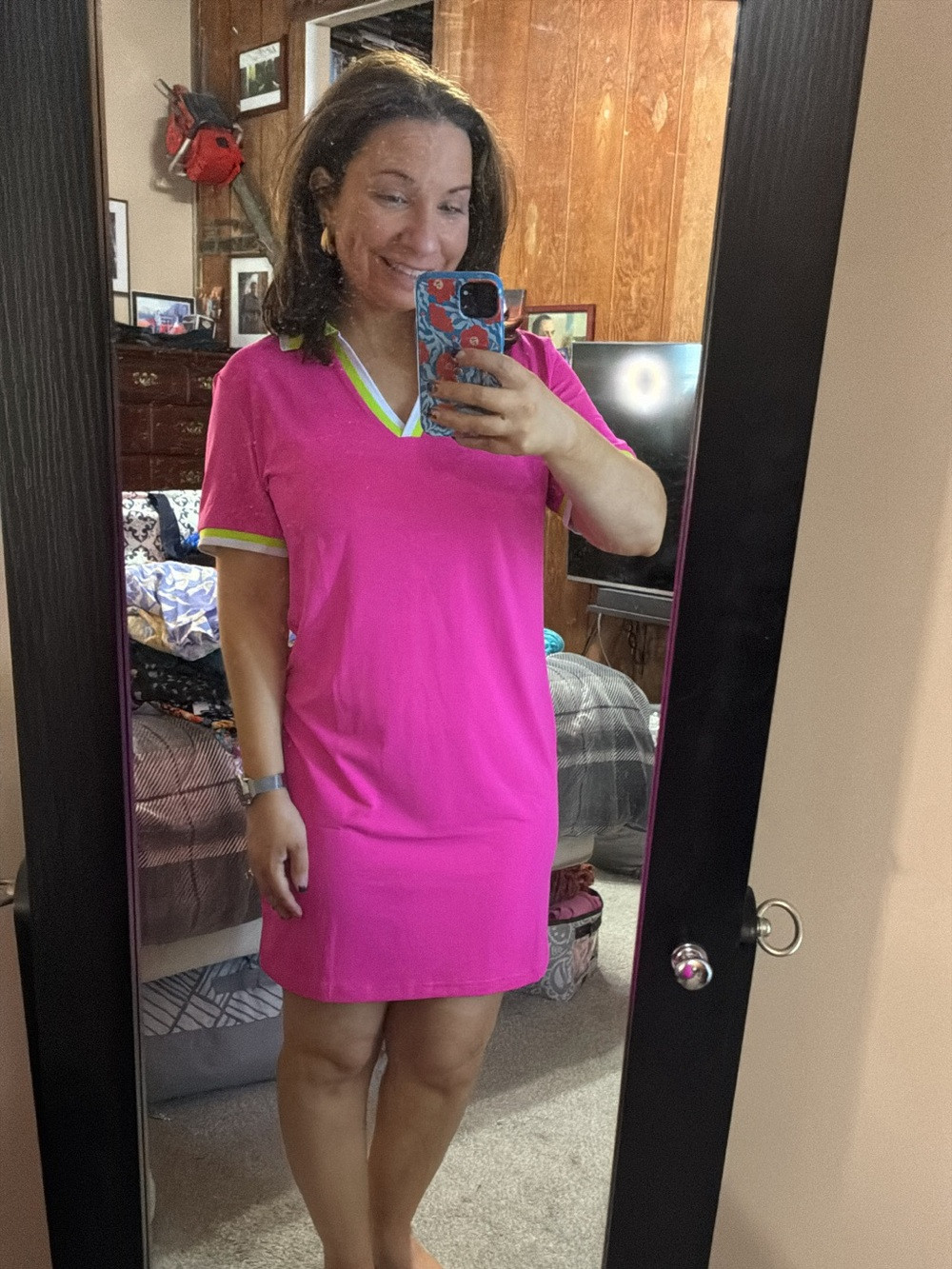 NWOT Pink collared dress | Poshmark