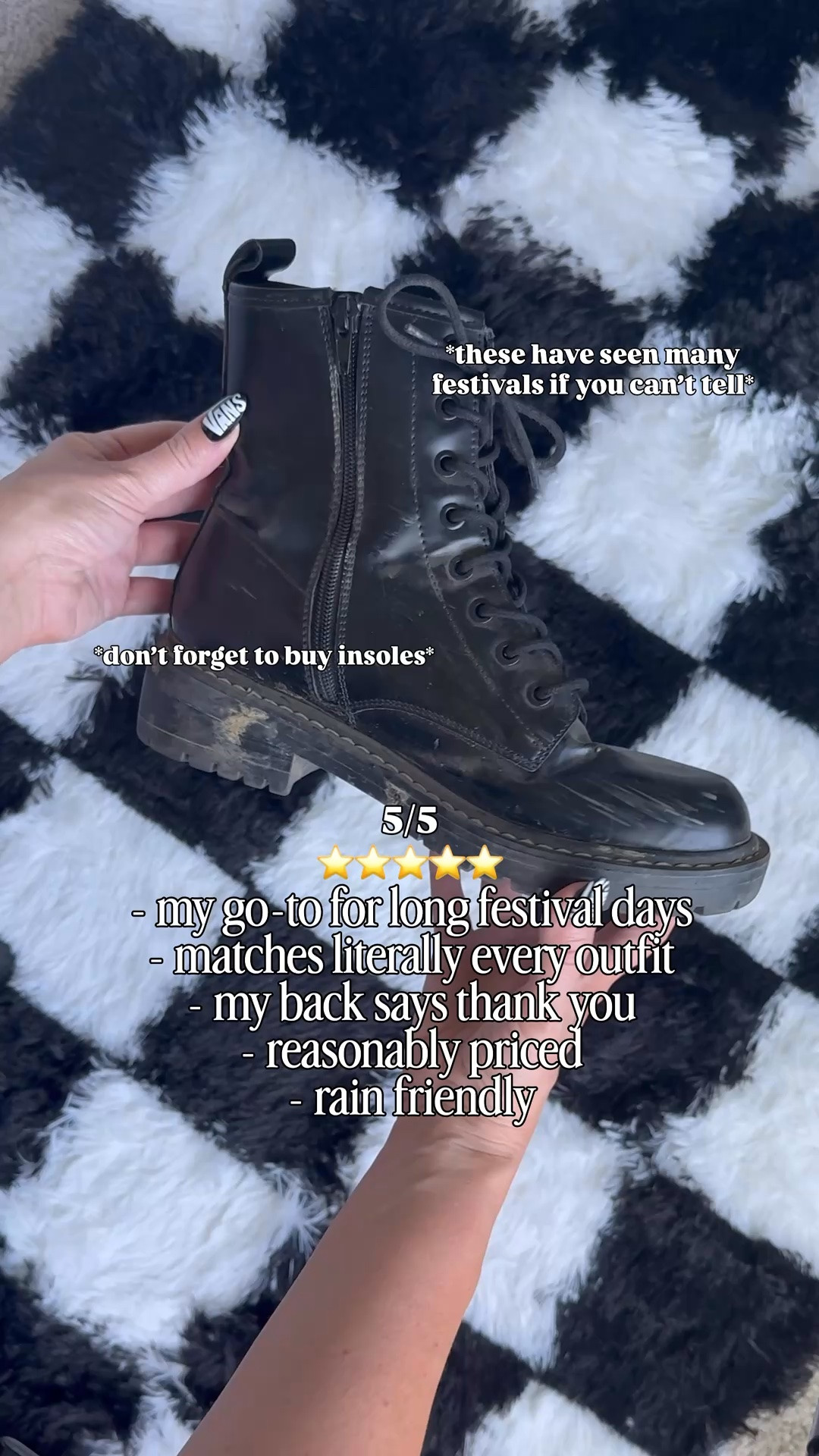 My favorite combat boots for concerts and festivals

#LTKootd #LTKTravel #LTKSeasonal