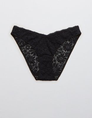 Aerie Lace High Cut Bikini Underwear | Aerie