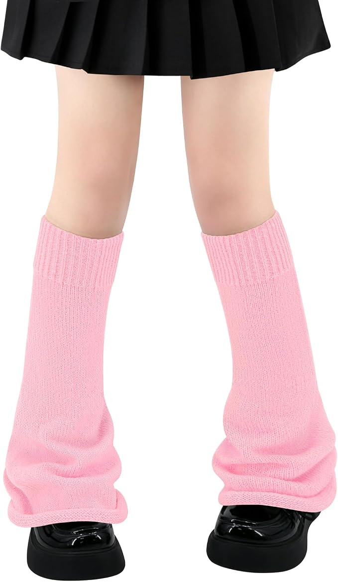 Olreco Leg Warmers Kawaii Leg Warmers Y2K Harajuku Legs Warmer for Girls Women Gyaru Cutecore Lol... | Amazon (US)