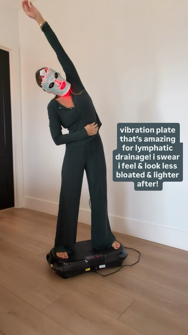 A vital part of my morning routine! This vibration plate makes me feel and look less bloated and great for lymphatic drainage! 

#LTKselfcare #LTKfitnessgoals #LTKBeauty
