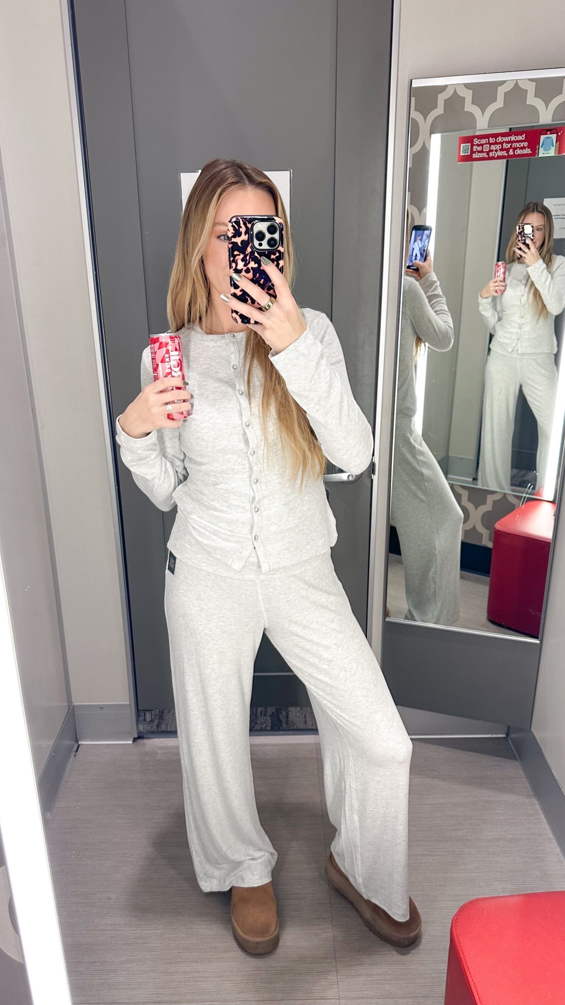 I’ve been living in this Target set! Perfect for lounging at home but cute enough to wear for errands! Small in the top and medium in the pants!

#LTKSeasonal #LTKFindsUnder50