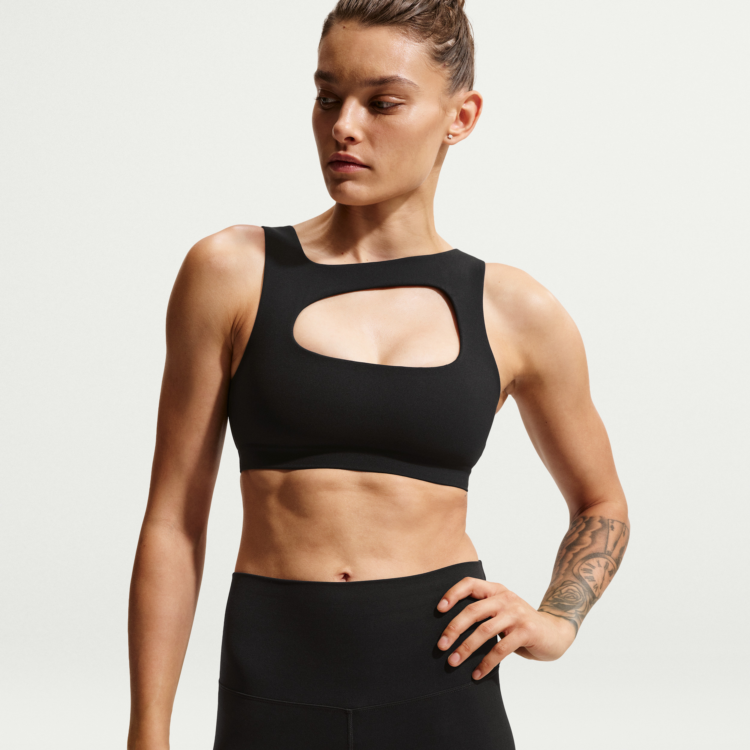 Nike Women's Zenvy Light-Support Lightly Lined Sports Bra in Black | IF0298-010 | Nike (US)
