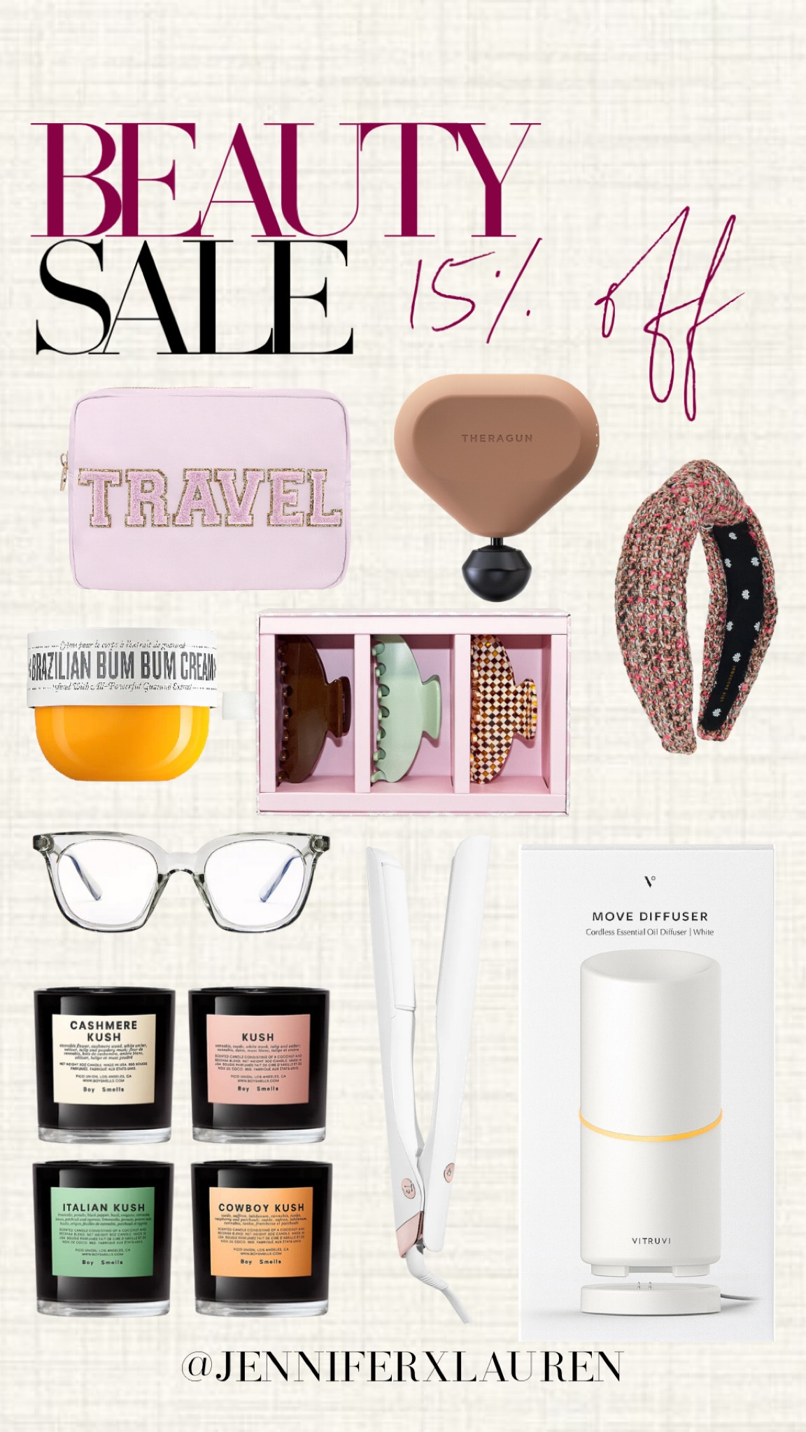 code BEAUTY15 for 15% off

Revolve sale. Beauty sale. Bum bum cream sale. Theragun sale. T3 sale. Christmas gifts. Beauty gifts. What I want for Christmas  

#LTKGiftGuide #LTKbeauty #LTKHoliday