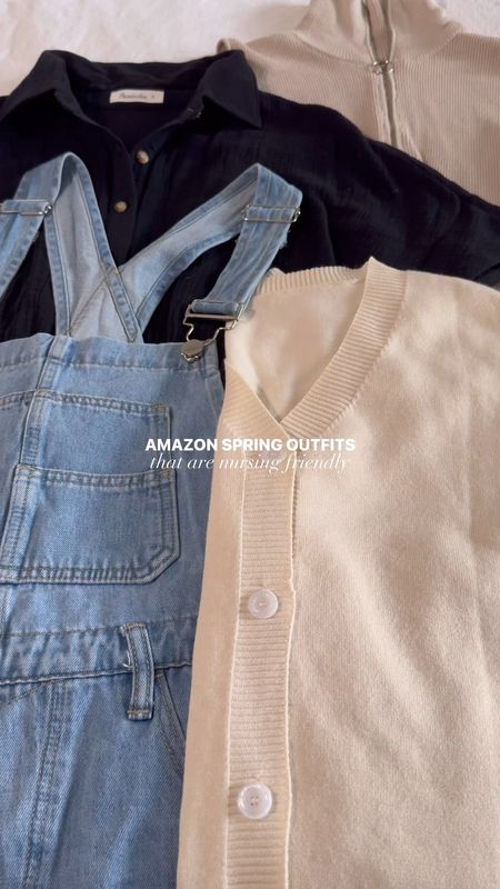 Amazon nursing friendly outfits — size S in everything except the zipper romper in M

#LTKSeasonal #LTKStyleTip