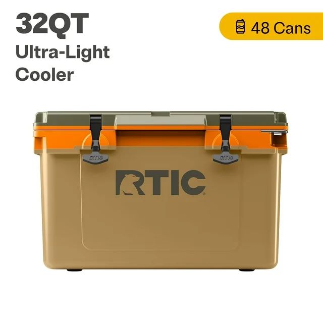 RTIC 32 QT Ultra-Light Hard-Sided Ice Chest Cooler, Trailblazer, Fits 48 Cans | Walmart (US)