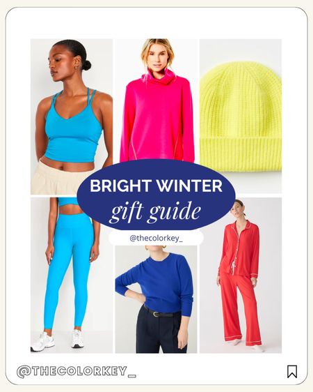 Shop your season - or ask for these bright winter pieces to show up under the tree! 🎄🎅🏼🎁

@thecolorkey_ 
Color analysis
#thecolorkey

#LTKGiftGuide #LTKSeasonal #LTKHoliday