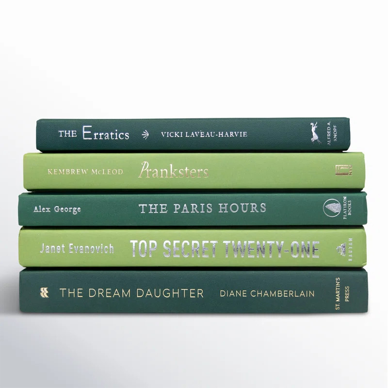 Clarise Modern 5 Piece Decorative Book | Birch Lane