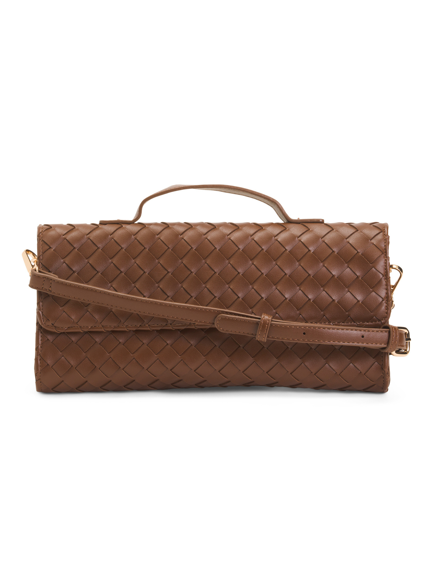 Katie Woven Top Handle Crossbody | TJ Maxx