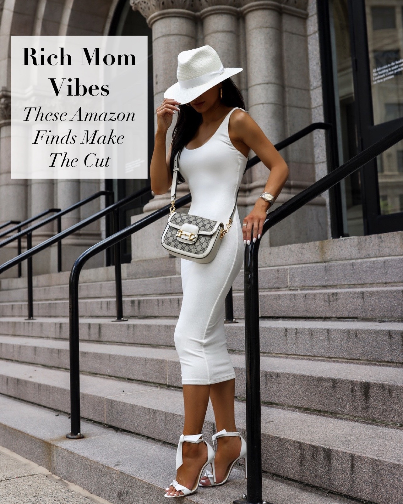 Amazon finds that give Rich mom vibes 
Amazon designer inspired bags and shoes 
Amazon statement top perfect for date night!

#LTKootd #LTKOver40 #LTKmomlife