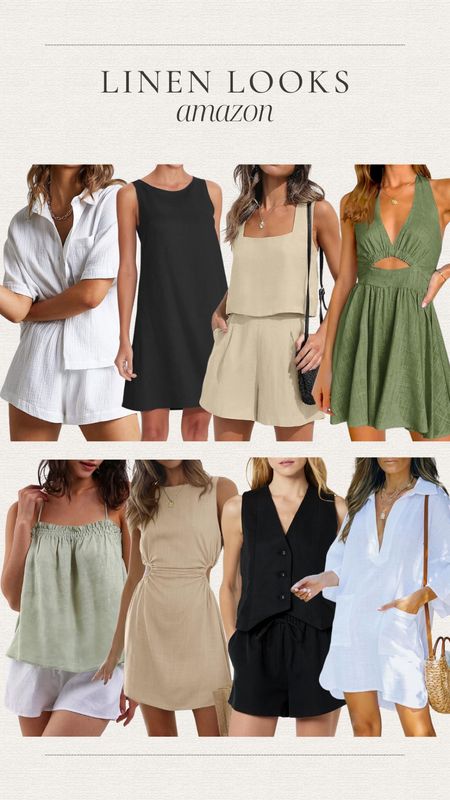 Linen looks from Amazon! 

Dress | matching set | top

#LTKstyletip #LTKSeasonal #LTKfindsunder50
