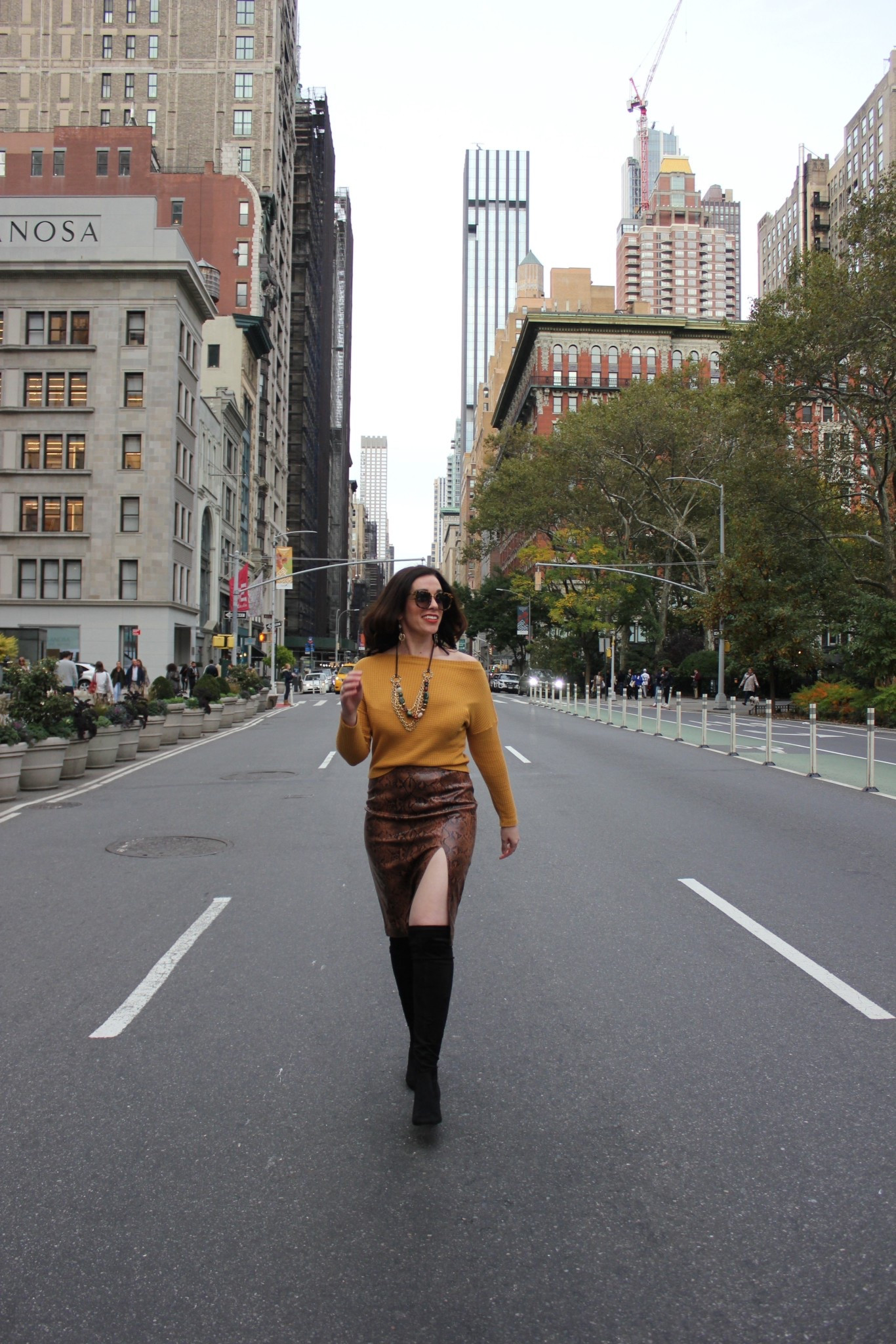 Gold sweater (small). Brown snakeskin skirt (4). Black suede knee high boots (8.5). #sweater #sweaters #goldsweater #skirt #snakeskinskirt #leatherskirt #fauxleatherskirt #boots #blackboots #suedeboots #falloutfit #falloutfits 
Fall Outfits Boots 

#LTKFindsUnder100 #LTKStyleTip #LTKSeasonal