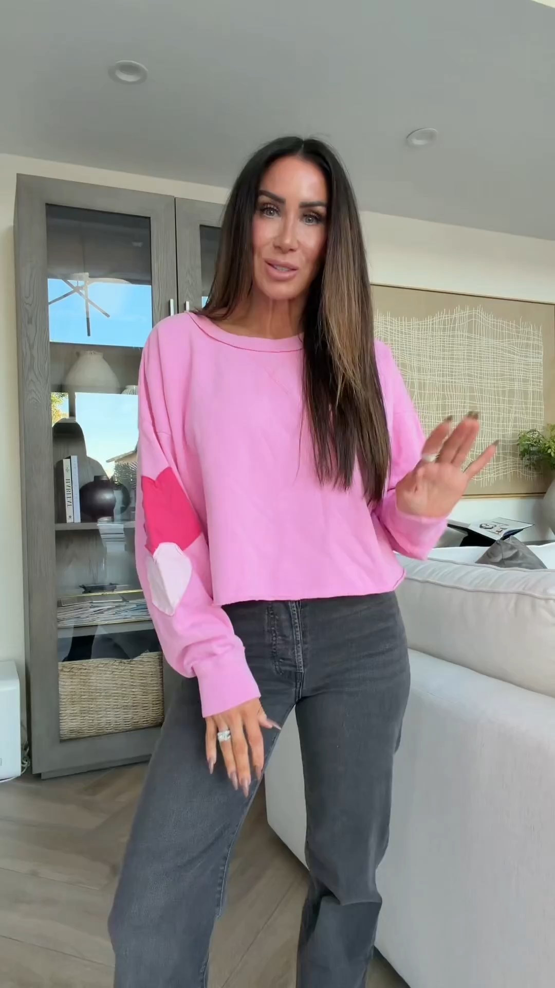 Galentine’s / Valentine’s  Day gift idea 
This cozy lounge top is festive and fun… sz small  

Tween, friends, teacher gift idea

#LTKSeasonal #LTKmomlife #LTKValentine