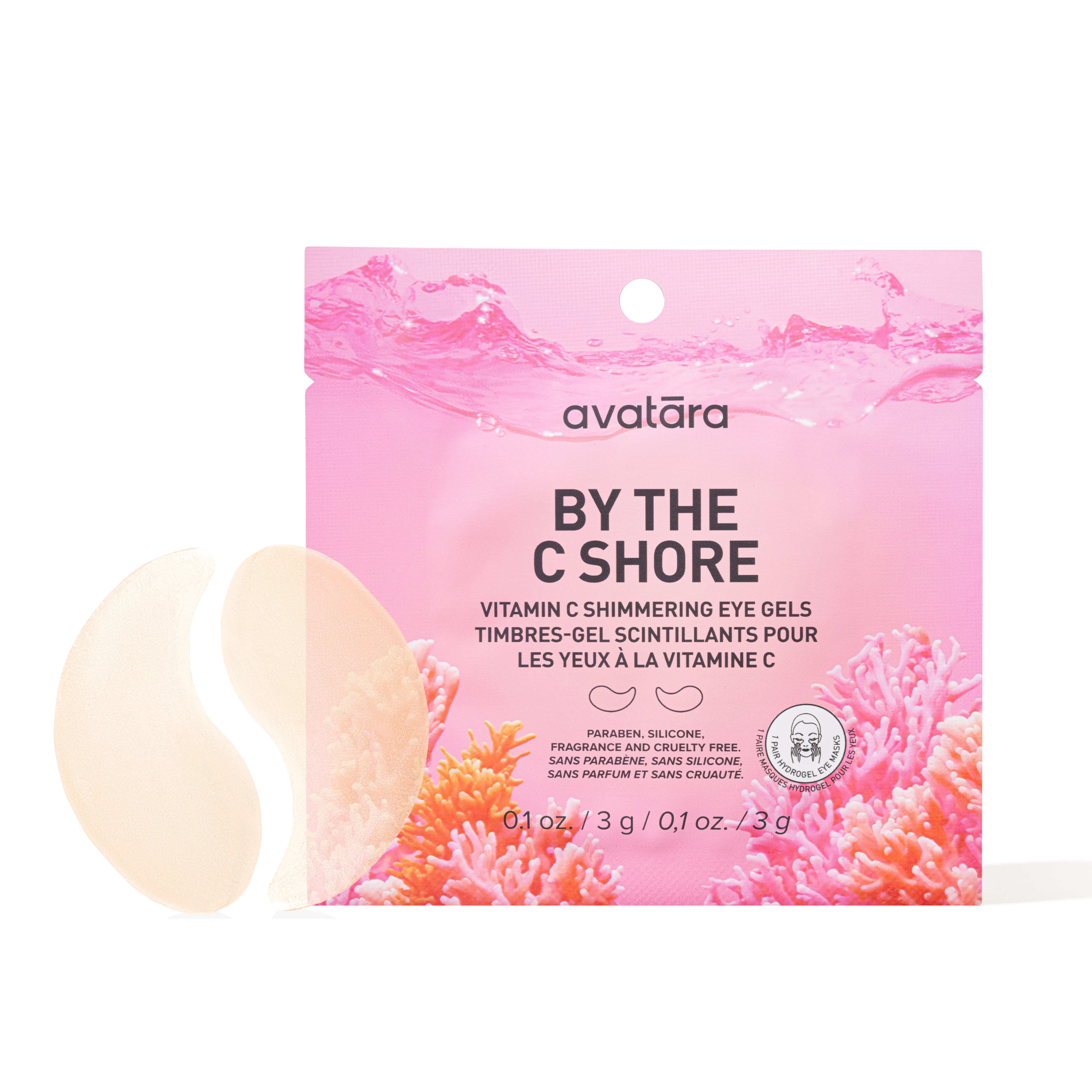 Avatara By the C Shore Vitamin C Hydrogel Eye Mask for Dark Circles, 1 Pair - Walmart.com | Walmart (US)