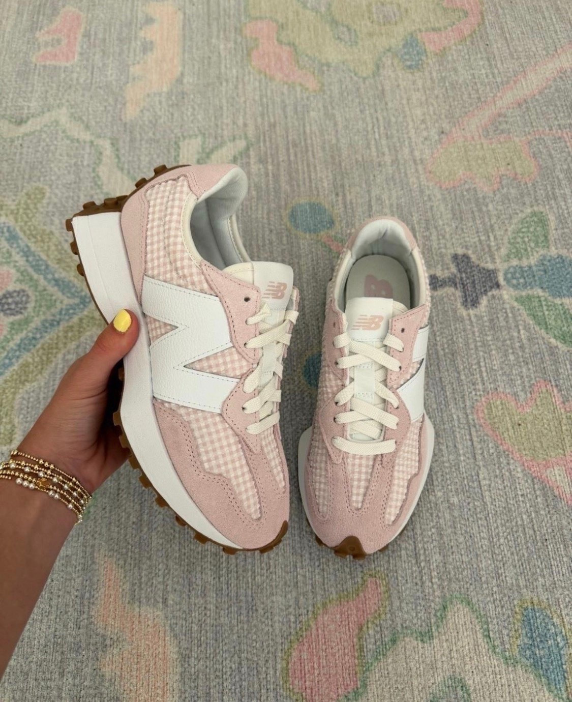 Obsessed with these shoes! They add a pop of color to any outfit and the gingham detail is perfect!

#LTKgrwm #LTKootd #LTKmomlife