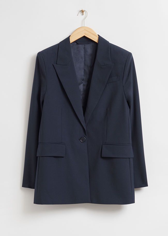 Relaxed Tailored Deep Cut Blazer | & Other Stories (EU + UK)