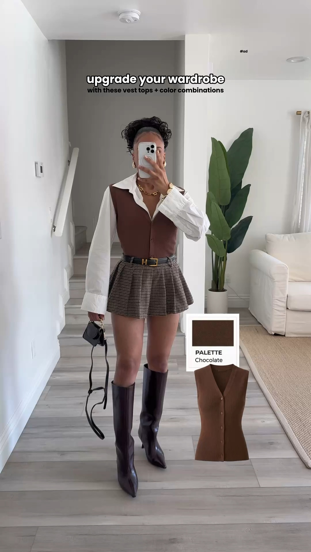 Upgrade your wardrobe styling this vest top with these color combinations for Spring🌷

#LTKgrwm #LTKootd #LTKPetite