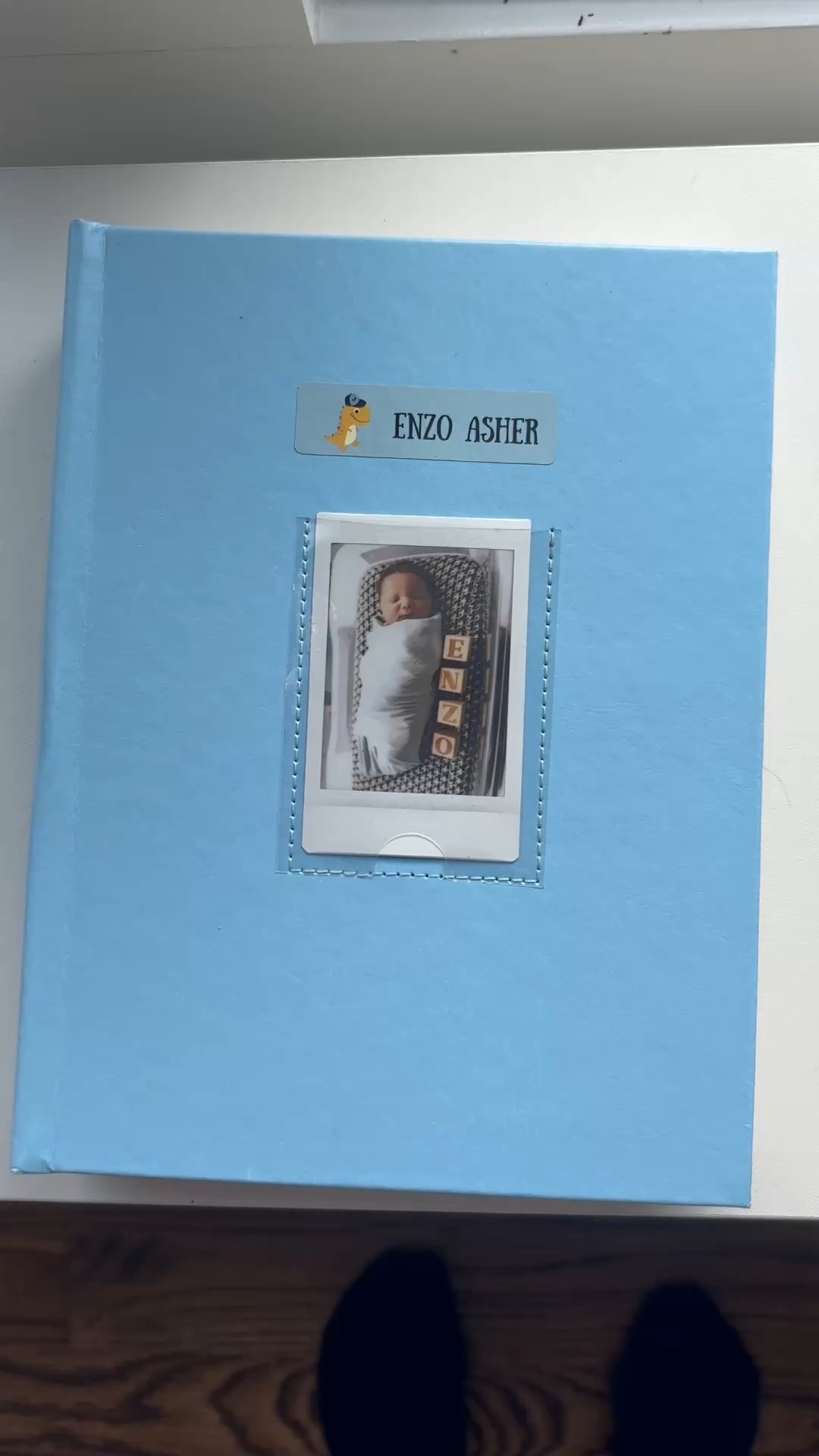 Polaroid baby book 🤍 I set mine up so that he has a full spread for each month until his first birthday! 

#LTKFamily #LTKBump #LTKBaby