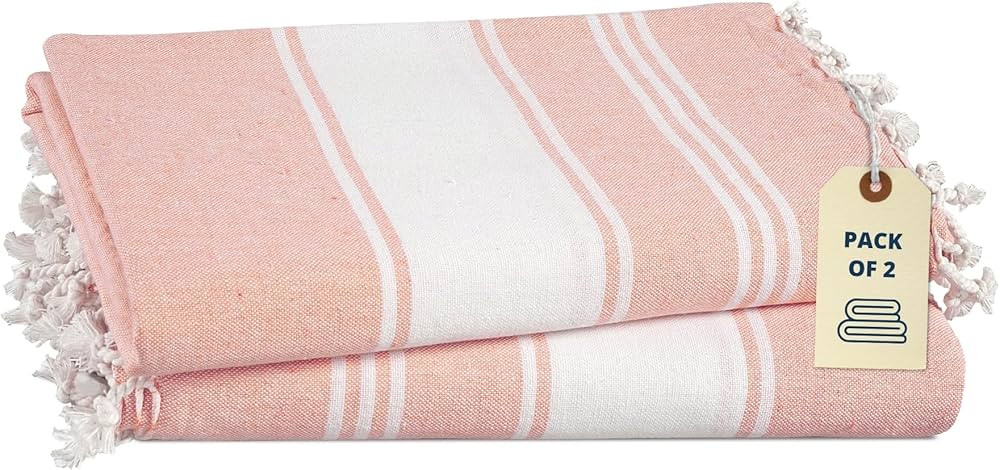 LANE LINEN Large Pool Towels, XL Beach Towel 2 Pack, Pre-Washed, No Shrink, Quick Dry Oversized B... | Amazon (US)