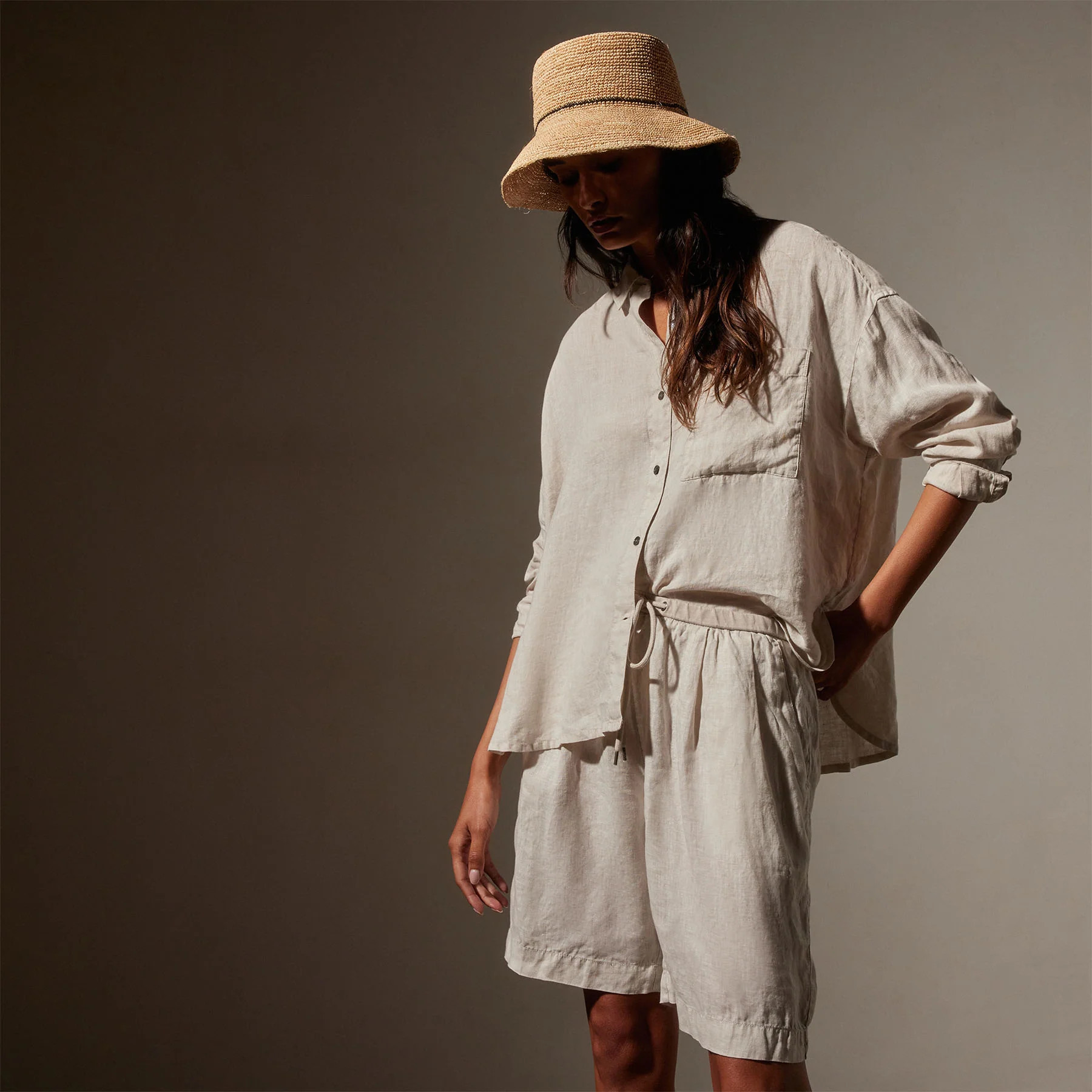 Linen Oversized Shirt | James Perse (US)