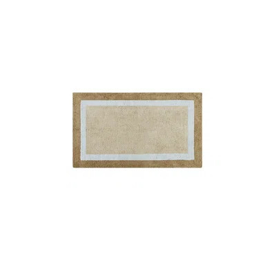 Cotton Tufted Bath Rug With Non-Skid Backing For Modern Bathrooms | Wayfair North America