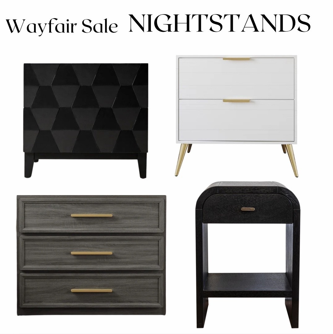 ✨ Nightstand refresh, anyone? ✨ Wayfair’s sale is the perfect excuse to upgrade your bedroom with chic, functional nightstands that don’t break the bank. Up to 60% off now! From sleek black designs to modern white + gold accents, these picks are versatile enough to fit any neutral home aesthetic. 🖤🤍

🛋 Tap to shop these exact finds + more on major sale right now — your dream bedroom setup is just one click away!

Wayfair nightstands
Wayfair sale furniture
modern nightstands
neutral nightstand decor
black nightstand with drawers
white and gold nightstand
grey wood nightstand
affordable nightstands
bedroom furniture deals
small space bedroom storage
chic nightstands
contemporary nightstand design
best nightstands for bedrooms
stylish nightstand ideas
functional bedside tables


#WayfairSale #NightstandGoals #NeutralHomeDecor #WayfairFinds #BedroomInspo #HomeStyling #FurnitureDeals #HomeDecorLovers #WayfairFavorites #AffordableHomeDecor

#LTKSaleAlert #LTKStyleTip #LTKHome